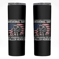 Memorial Day Skinny Tumbler Remembering Our Fallen Heroes Veteran Day American Flag