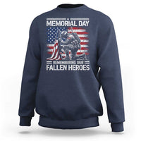 Memorial Day Sweatshirt Remembering Our Fallen Heroes Veteran Day American Flag