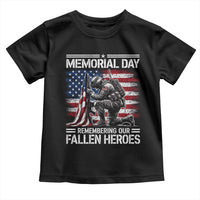 Memorial Day Toddler T Shirt Remembering Our Fallen Heroes Veteran Day American Flag