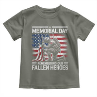 Memorial Day Toddler T Shirt Remembering Our Fallen Heroes Veteran Day American Flag
