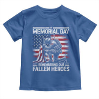 Memorial Day Toddler T Shirt Remembering Our Fallen Heroes Veteran Day American Flag