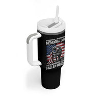 Memorial Day Tumbler With Handle Remembering Our Fallen Heroes Veteran Day American Flag