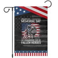 Memorial Day Patriotic Garden Flag Remembering Our Fallen Heroes Veteran Day American Flag