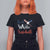 Funny Red White Baseball T Shirt For Women 4th Of July Bat Ball American Flag - Wonder Print Shop
