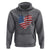 4th of July American Flag Heart USA Patriotic Hoodie Star Stripes - Wonder Print Shop