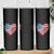 4th of July American Flag Heart USA Patriotic Skinny Tumbler Star Stripes - Wonder Print Shop