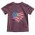 4th of July American Flag Heart USA Patriotic Toddler T Shirt Star Stripes - Wonder Print Shop