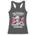 Funny The Colonies Are Quite Rowdy This Evening Racerback Tank Top Queen 4th Of July - Wonder Print Shop