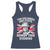 Funny The Colonies Are Quite Rowdy This Evening Racerback Tank Top Queen 4th Of July - Wonder Print Shop
