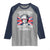 Funny The Colonies Are Quite Rowdy This Evening Raglan Shirt Queen 4th Of July - Wonder Print Shop