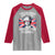 Funny The Colonies Are Quite Rowdy This Evening Raglan Shirt Queen 4th Of July - Wonder Print Shop