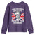 Funny The Colonies Are Quite Rowdy This Evening Youth Sweatshirt Queen 4th Of July - Wonder Print Shop