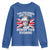 Funny The Colonies Are Quite Rowdy This Evening Youth Sweatshirt Queen 4th Of July - Wonder Print Shop