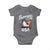 Funny My Pronouns Are USA 4th of July Baby Onesie Patriotic Eagle American Flag - Wonder Print Shop