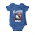 Funny My Pronouns Are USA 4th of July Baby Onesie Patriotic Eagle American Flag - Wonder Print Shop