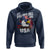 Funny My Pronouns Are USA 4th of July Hoodie Patriotic Eagle American Flag - Wonder Print Shop