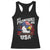 Funny My Pronouns Are USA 4th of July Racerback Tank Top Patriotic Eagle American Flag - Wonder Print Shop