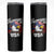 Funny My Pronouns Are USA 4th of July Skinny Tumbler Patriotic Eagle American Flag - Wonder Print Shop