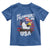 Funny My Pronouns Are USA 4th of July Toddler T Shirt Patriotic Eagle American Flag - Wonder Print Shop