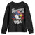Funny My Pronouns Are USA 4th of July Youth Sweatshirt Patriotic Eagle American Flag - Wonder Print Shop