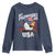 Funny My Pronouns Are USA 4th of July Youth Sweatshirt Patriotic Eagle American Flag - Wonder Print Shop