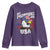 Funny My Pronouns Are USA 4th of July Youth Sweatshirt Patriotic Eagle American Flag - Wonder Print Shop