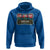 Living On That Blue Collar Dollar Hoodie Leopard Print - Wonder Print Shop