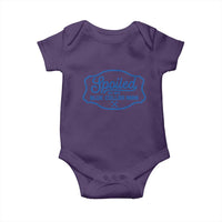 Funny Spoiled By My Blue Collar Man Baby Onesie - Wonder Print Shop