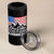 Blue Collar American 4 in 1 Can Cooler Tumbler Dirty Hands Clean Money Vintage American Flag Mountain - Wonder Print Shop
