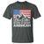 Blue Collar American T Shirt Dirty Hands Clean Money Vintage American Flag Mountain - Wonder Print Shop