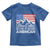 Blue Collar American Toddler T Shirt Dirty Hands Clean Money Vintage American Flag Mountain - Wonder Print Shop