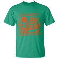 Funny Hotter Than A Hoochie Coochie T Shirt Summer Racoon Music - Wonder Print Shop