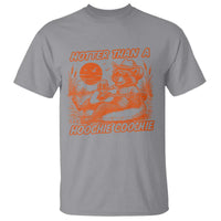 Funny Hotter Than A Hoochie Coochie T Shirt Summer Racoon Music - Wonder Print Shop