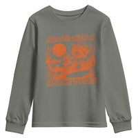 Funny Hotter Than A Hoochie Coochie Youth Sweatshirt Summer Racoon Music - Wonder Print Shop