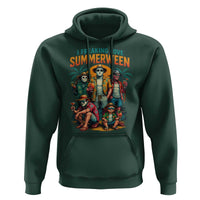 Funny I Freaking Love Summerween Hoodie Horror Halloween Summer - Wonder Print Shop
