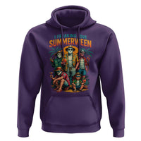 Funny I Freaking Love Summerween Hoodie Horror Halloween Summer - Wonder Print Shop