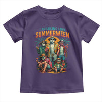 Funny I Freaking Love Summerween Toddler T Shirt Horror Halloween Summer - Wonder Print Shop