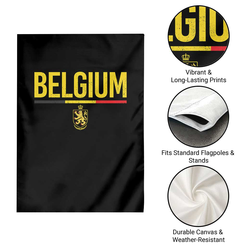 Belgium Belgian Flag Garden Flag Belgian Lion Coat of Arms Belgie Souvenir