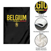 Belgium Belgian Flag Garden Flag Belgian Lion Coat of Arms Belgie Souvenir