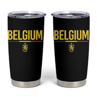 Belgium Belgian Flag Tumbler Cup Belgian Lion Coat of Arms Belgie Souvenir