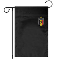 Belgium Football Crest Garden Flag Vintage Belgian Lion Crown Belgian Heritage