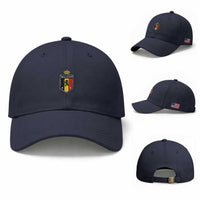 Belgium Football Crest Baseball Cap Vintage Belgian Lion Crown Belgian Heritage