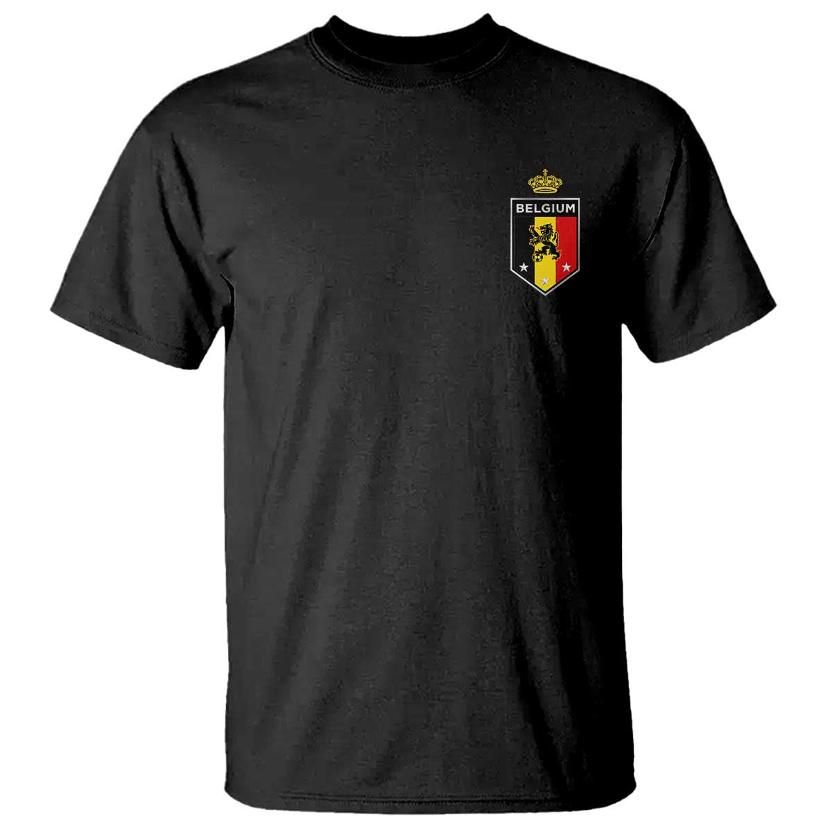 Belgium Football Crest T Shirt Vintage Belgian Lion Crown Belgian Heritage
