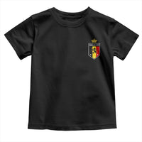 Belgium Football Crest Toddler T Shirt Vintage Belgian Lion Crown Belgian Heritage