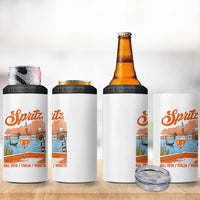 Spritz Veneto 4 in 1 Can Cooler Tumbler Italia Vintage Orange Wine Cocktail Dal 1919