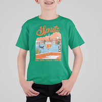 Spritz Veneto T Shirt For Kid Italia Vintage Orange Wine Cocktail Dal 1919