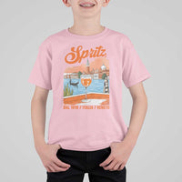 Spritz Veneto T Shirt For Kid Italia Vintage Orange Wine Cocktail Dal 1919