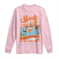 Spritz Veneto Long Sleeve Shirt Italia Vintage Orange Wine Cocktail Dal 1919