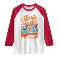 Spritz Veneto Raglan Shirt Italia Vintage Orange Wine Cocktail Dal 1919