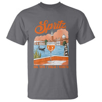 Spritz Veneto T Shirt Italia Vintage Orange Wine Cocktail Dal 1919